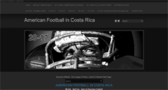 Desktop Screenshot of americanfootballcr.com